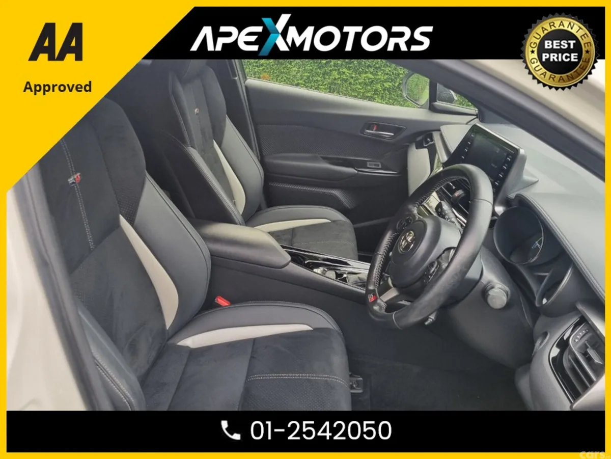 Toyota C-HR SUV, Petrol Hybrid, 2020, White