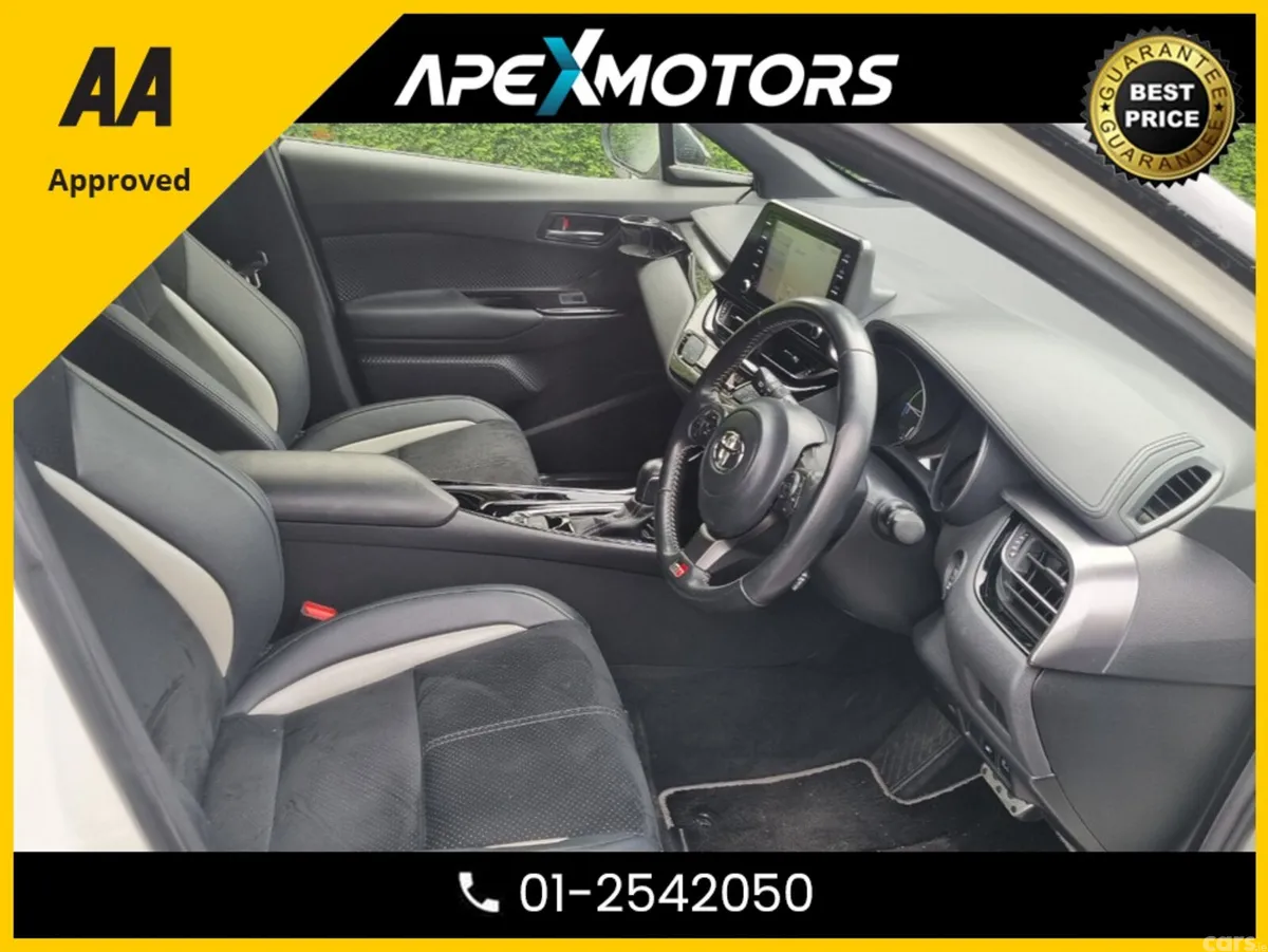 Toyota C-HR SUV, Petrol Hybrid, 2020, White