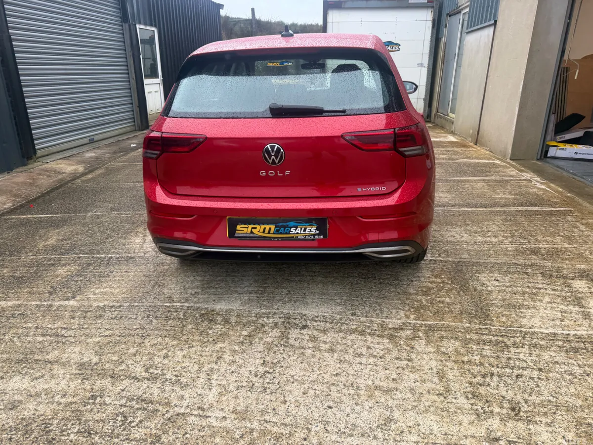 Volkswagen Golf Hatchback, Petrol Hybrid, 2022, Red