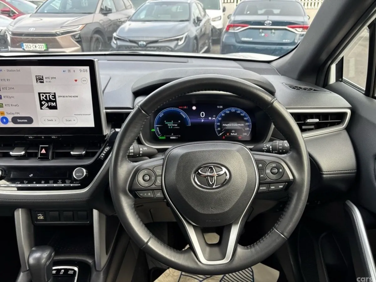 Toyota Corolla Cross SUV, Petrol Hybrid, 2023, White