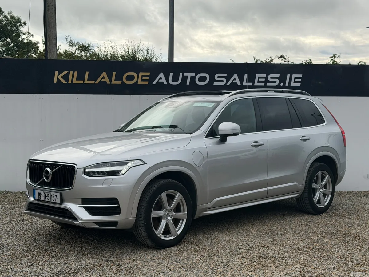 Volvo XC90 SUV, Petrol Plug-in Hybrid, 2019, Silver