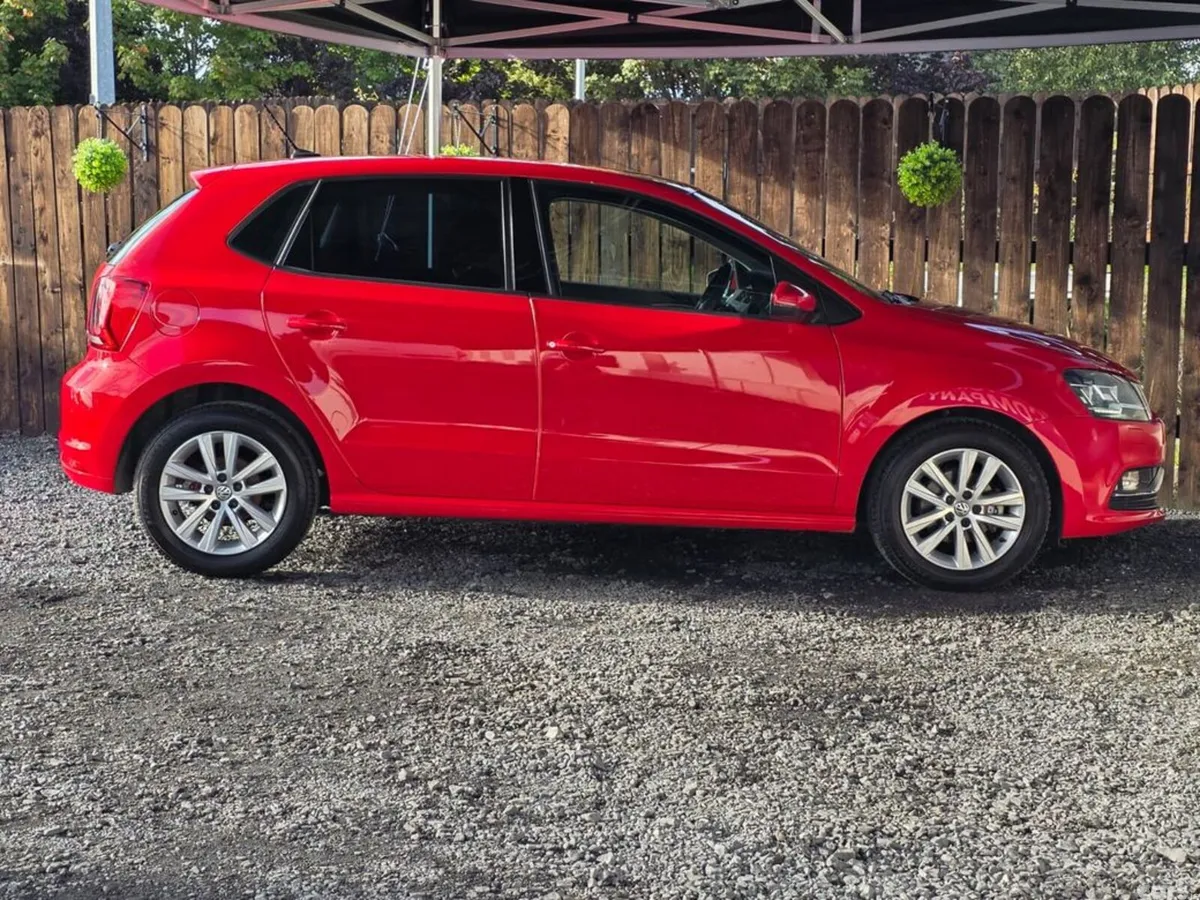 Volkswagen Polo Hatchback, Petrol, 2017, Red