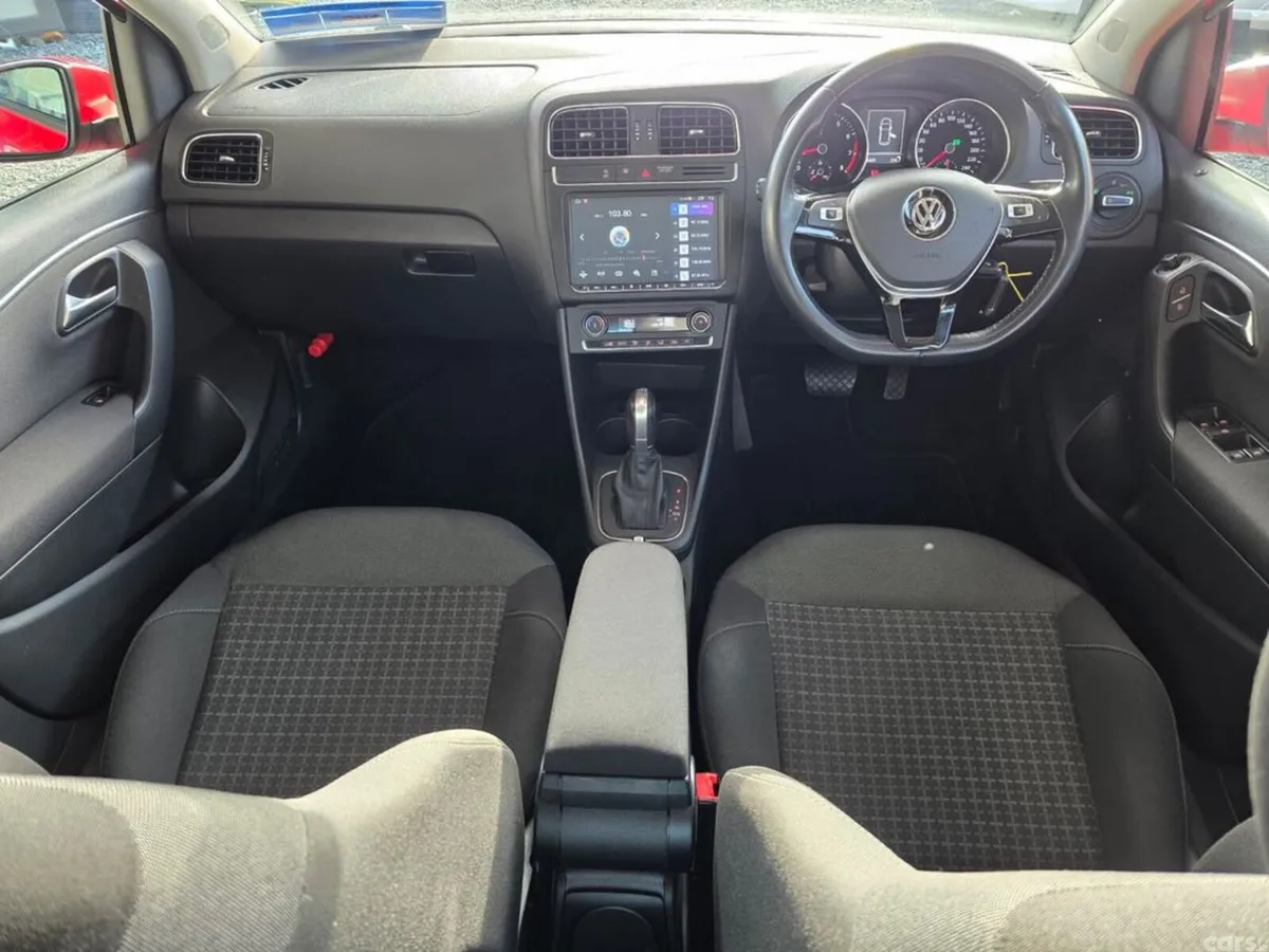 Volkswagen Polo Hatchback, Petrol, 2017, Red