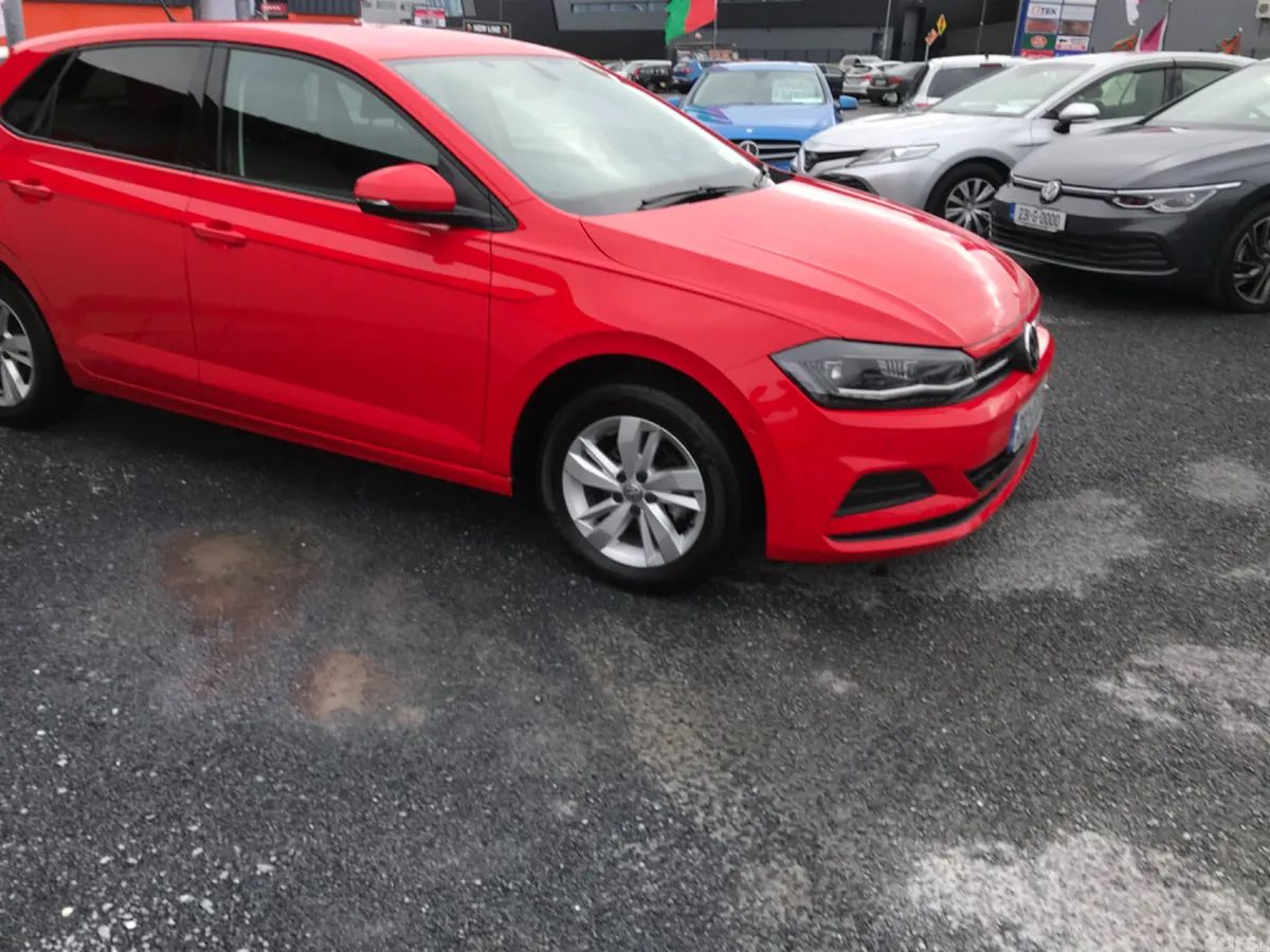 Volkswagen Polo Hatchback, Petrol, 2020, Red