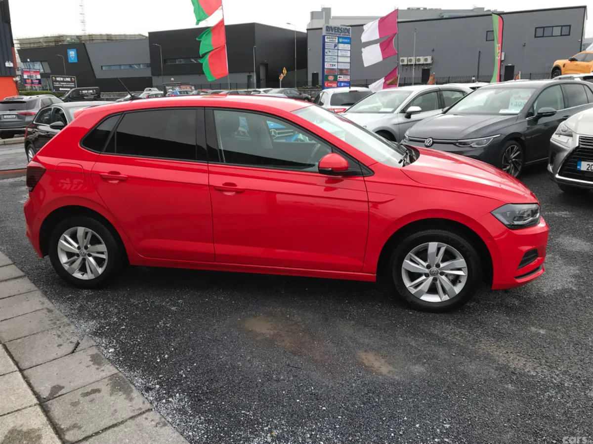Volkswagen Polo Hatchback, Petrol, 2020, Red