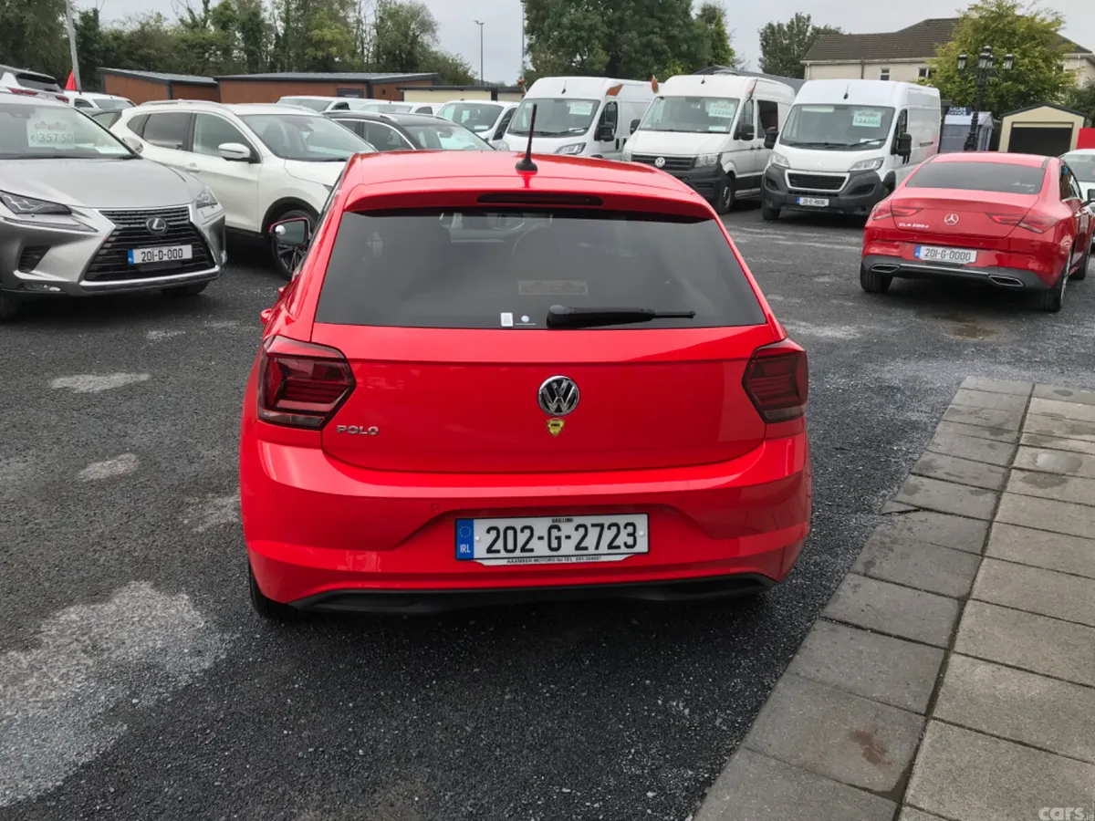 Volkswagen Polo Hatchback, Petrol, 2020, Red