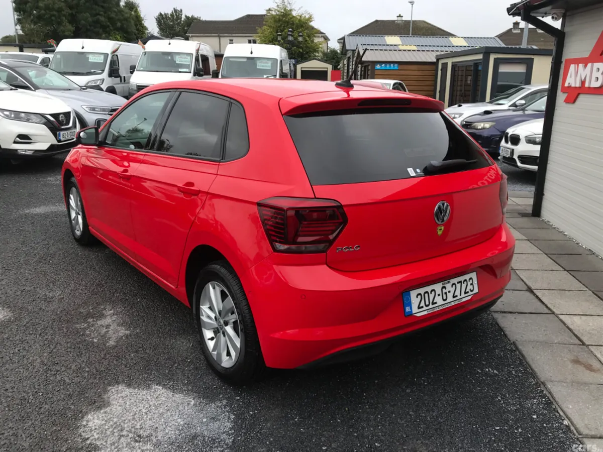 Volkswagen Polo Hatchback, Petrol, 2020, Red