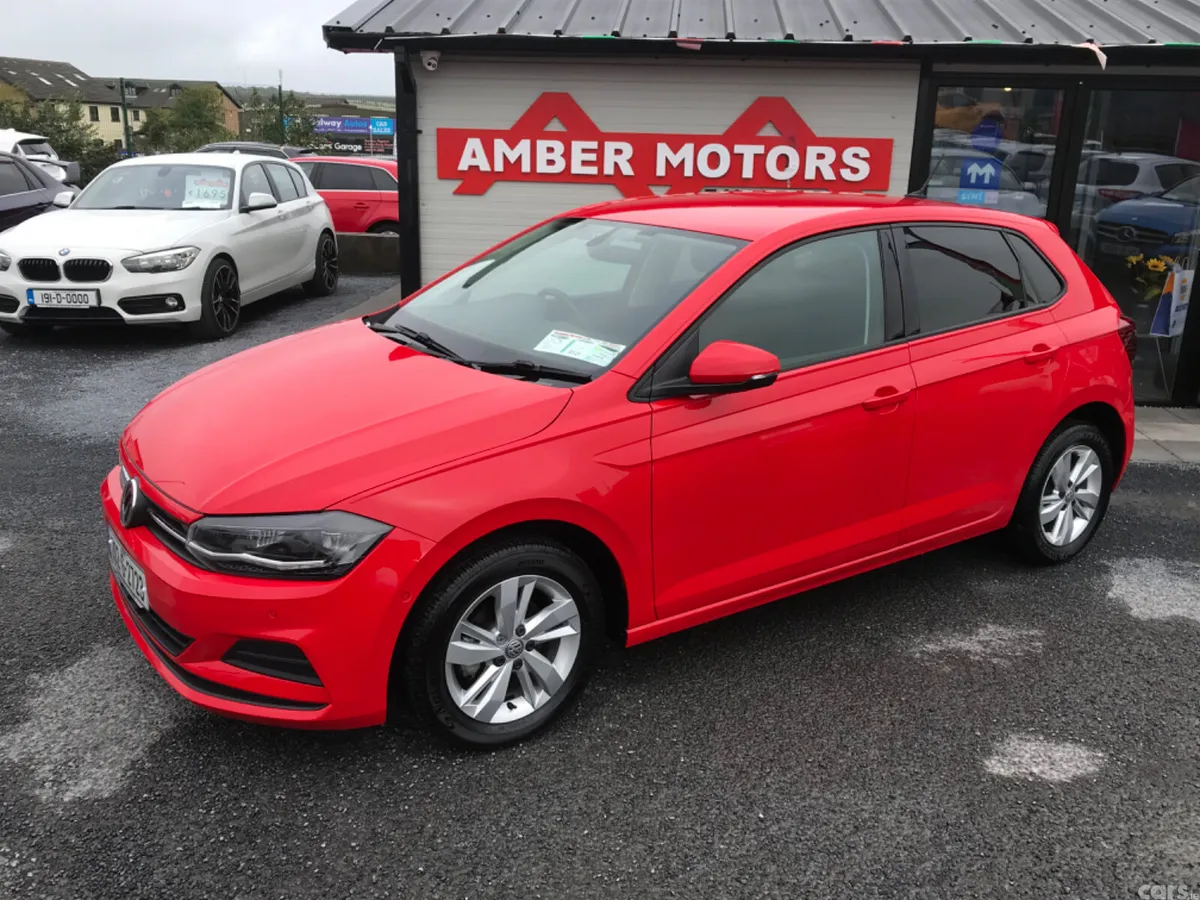 Volkswagen Polo Hatchback, Petrol, 2020, Red