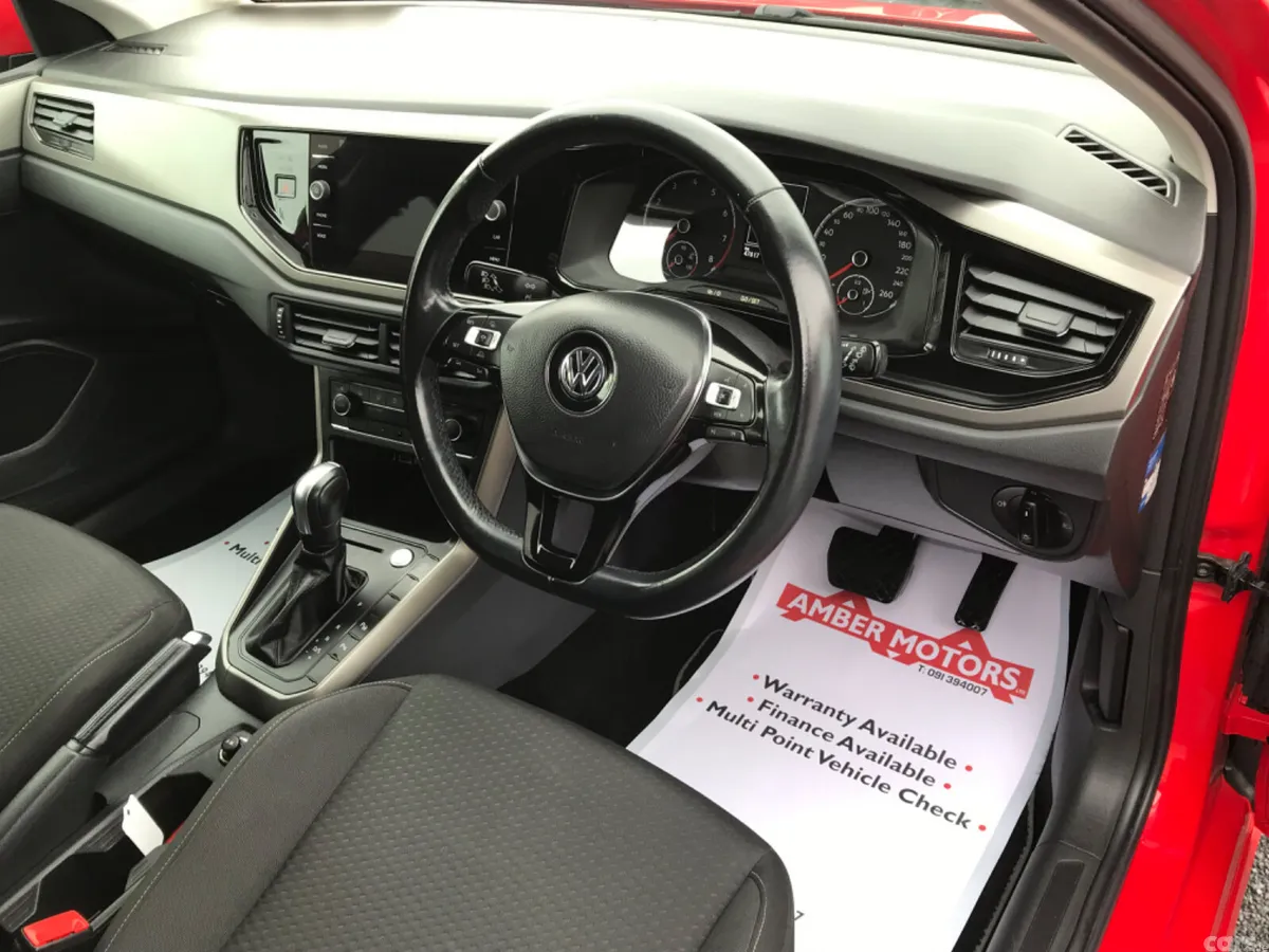Volkswagen Polo Hatchback, Petrol, 2020, Red