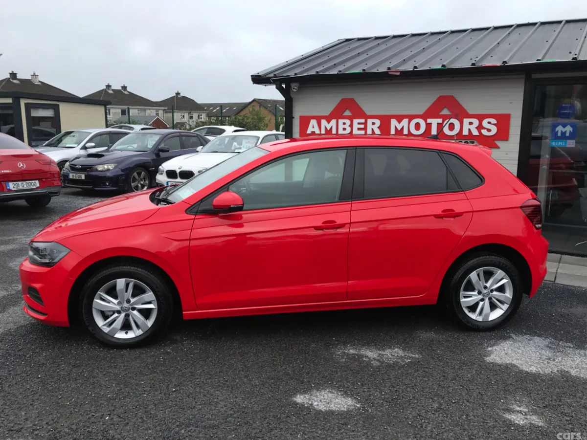 Volkswagen Polo Hatchback, Petrol, 2020, Red