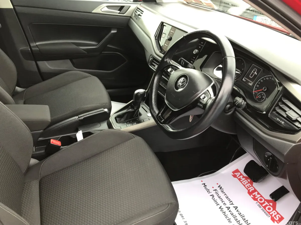 Volkswagen Polo Hatchback, Petrol, 2020, Red