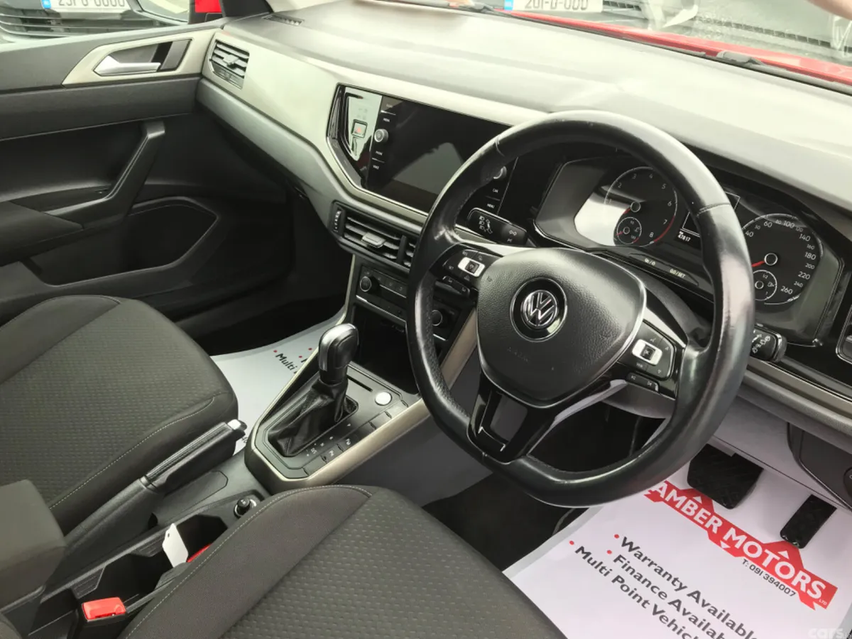 Volkswagen Polo Hatchback, Petrol, 2020, Red