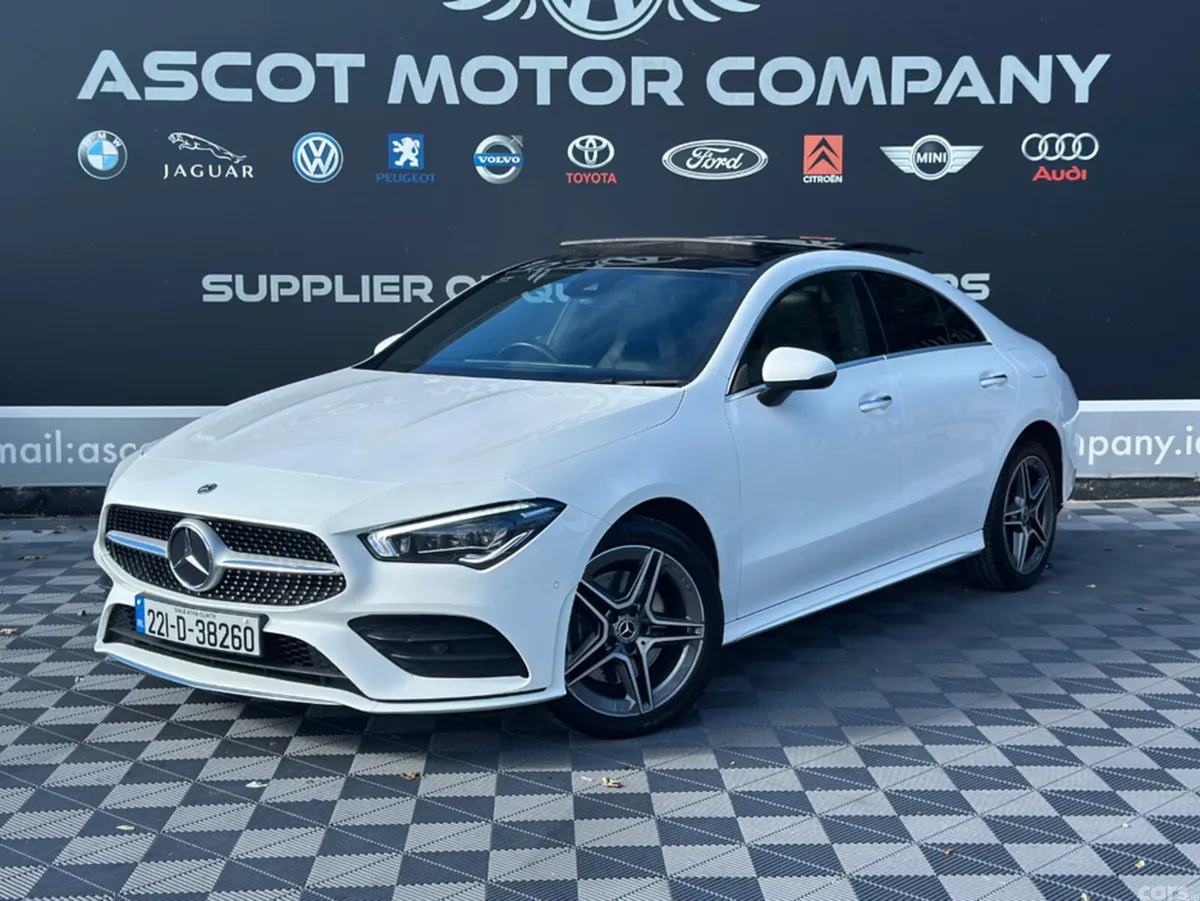 Mercedes-Benz CLA Coupe, Petrol Plug-in Hybrid, 2022, White
