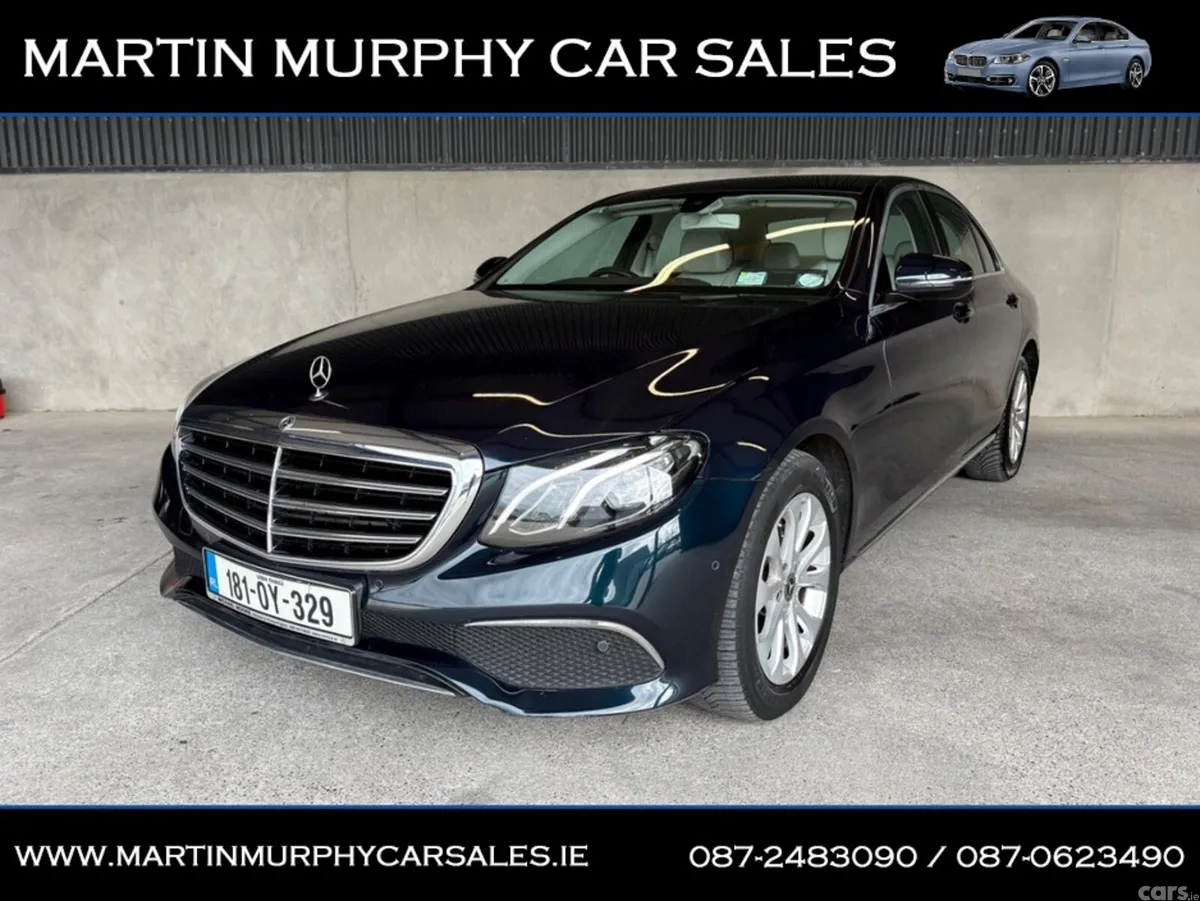 Mercedes-Benz E-Class Saloon, Diesel, 2018, Green
