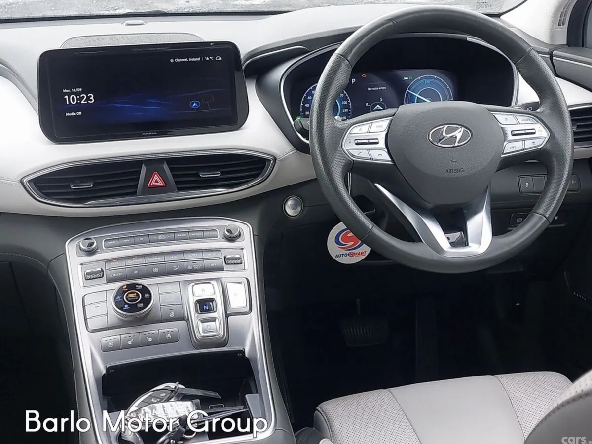 Hyundai Santa Fe SUV, Petrol Plug-in Hybrid, 2022, Grey