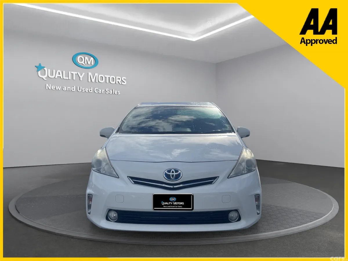 Toyota Prius MPV, Petrol Hybrid, 2013, White