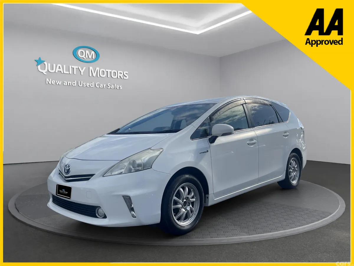 Toyota Prius MPV, Petrol Hybrid, 2013, White