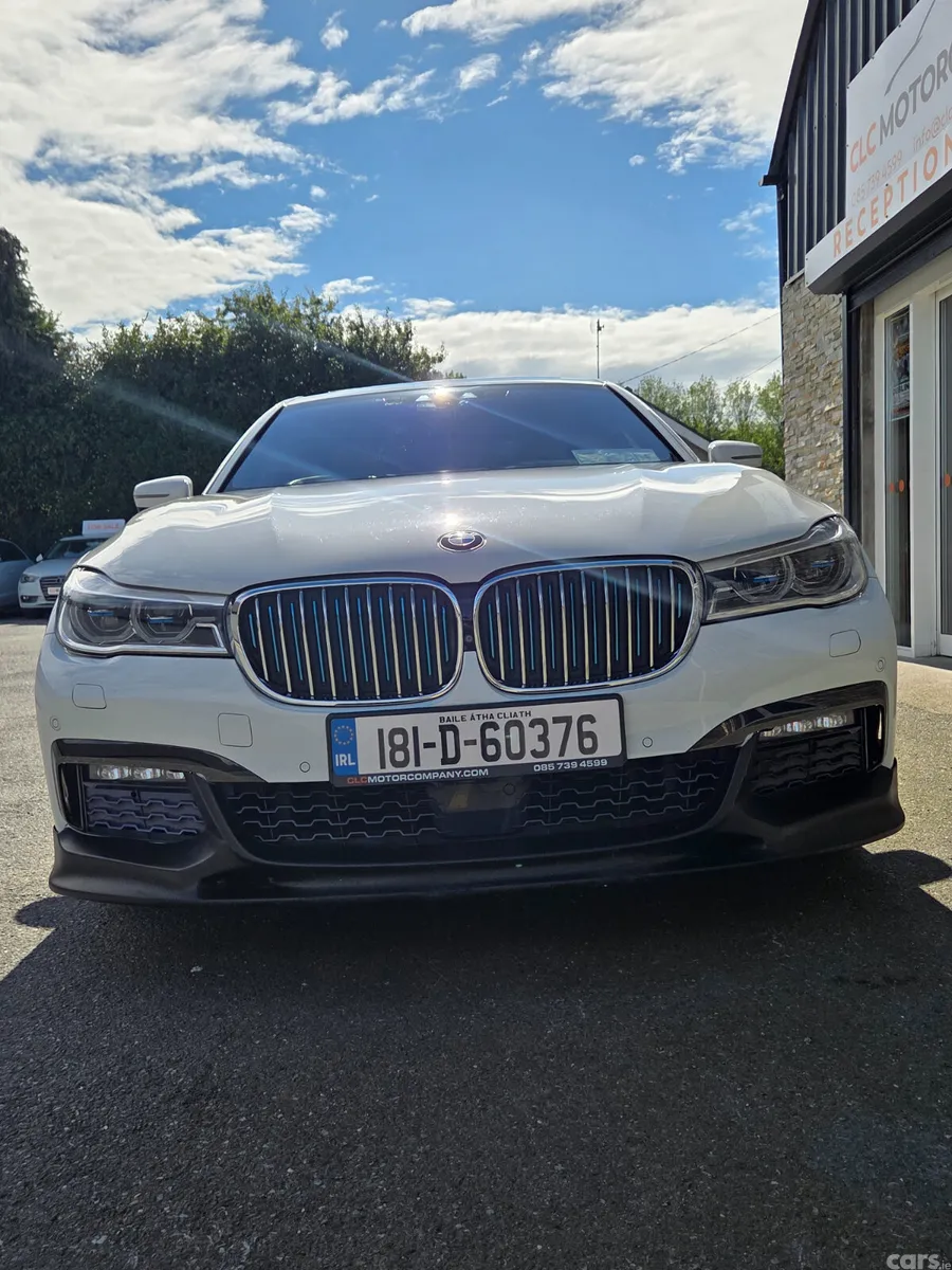 BMW 7-Series Saloon, Petrol Plug-in Hybrid, 2018, White