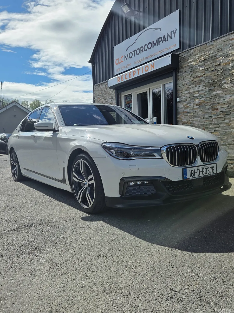 BMW 7-Series Saloon, Petrol Plug-in Hybrid, 2018, White