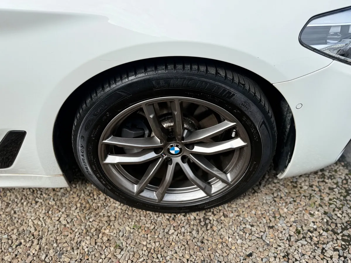BMW 5-Series Saloon, Diesel, 2019, White