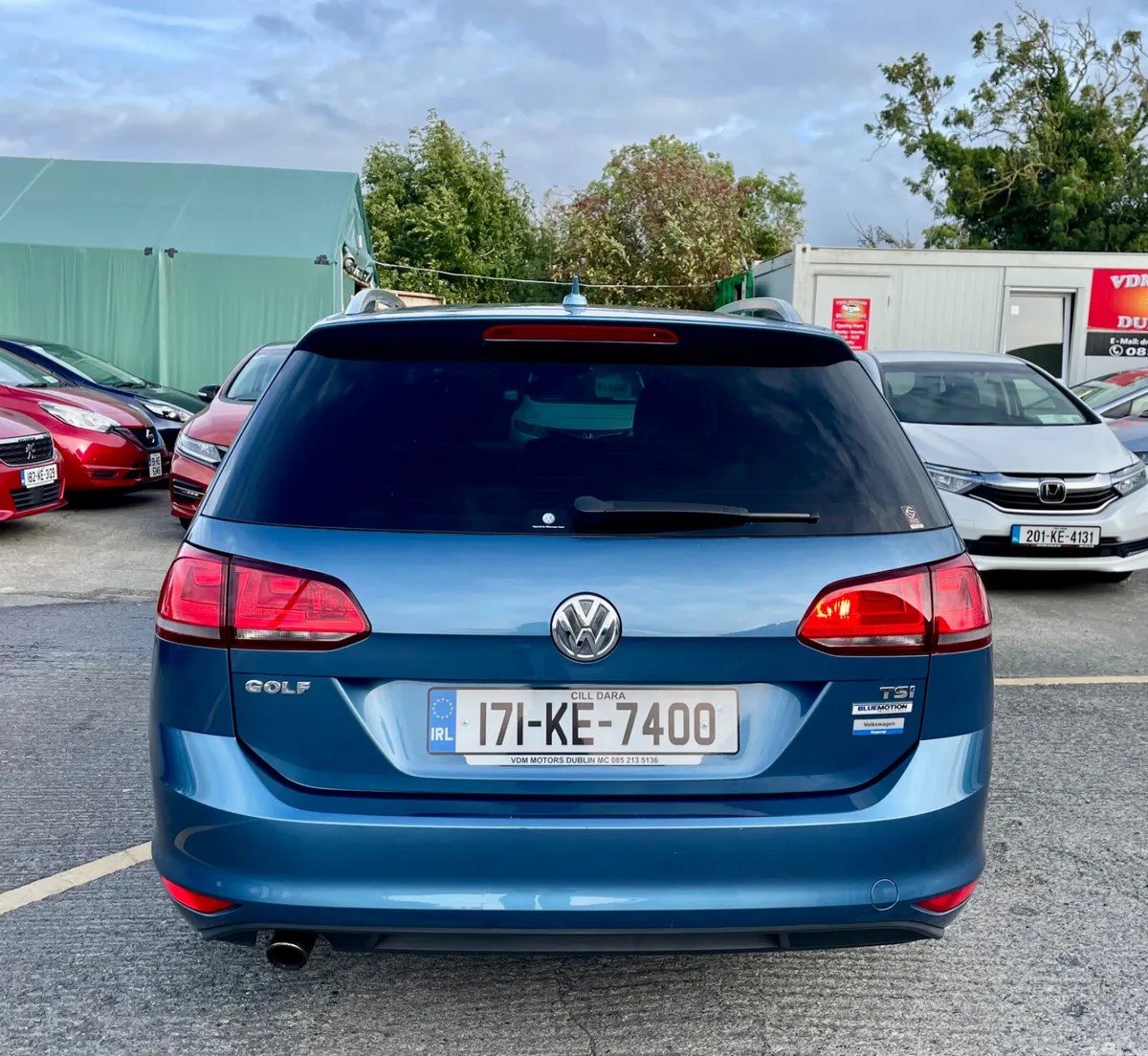 Volkswagen Golf Estate, Petrol, 2017, Blue