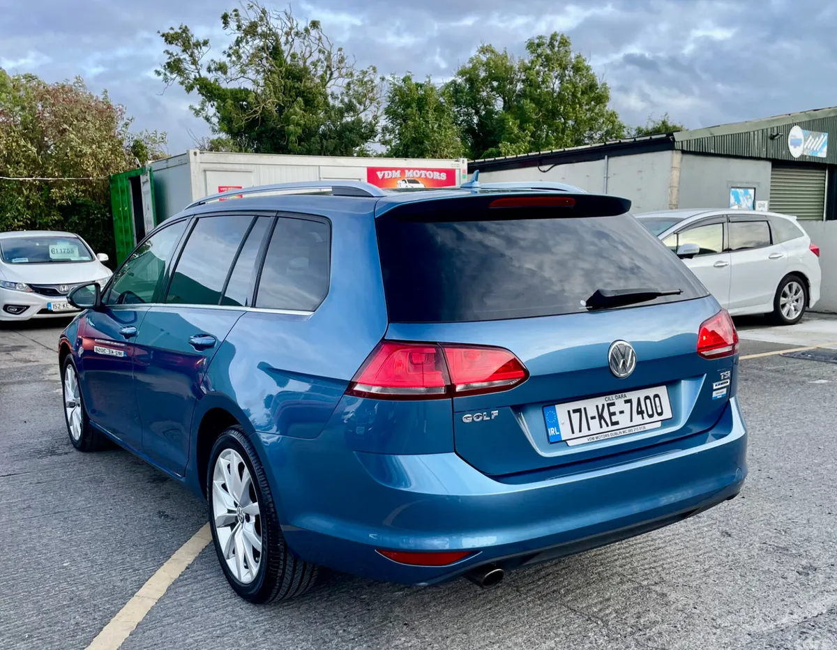 Volkswagen Golf Estate, Petrol, 2017, Blue