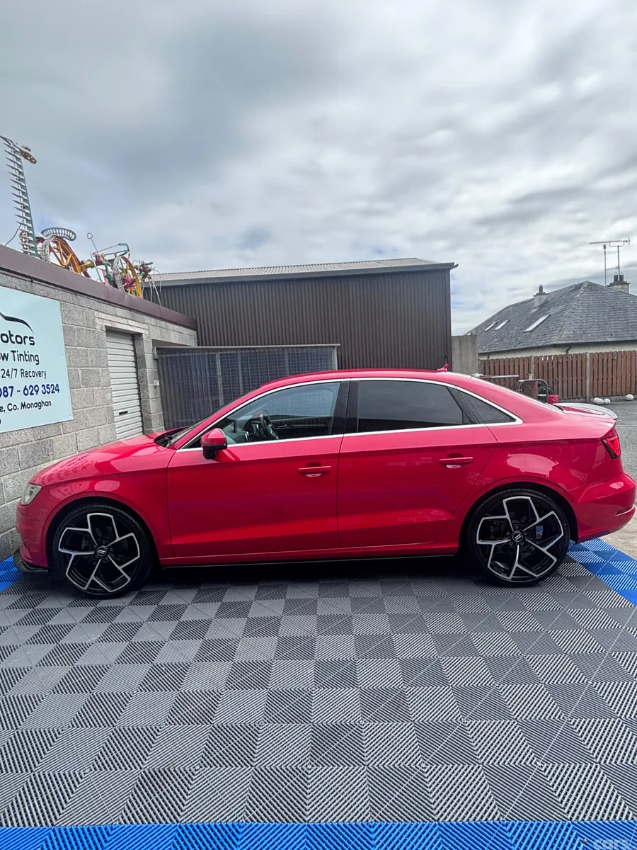 Audi A3 Saloon, Petrol, 2015, Red