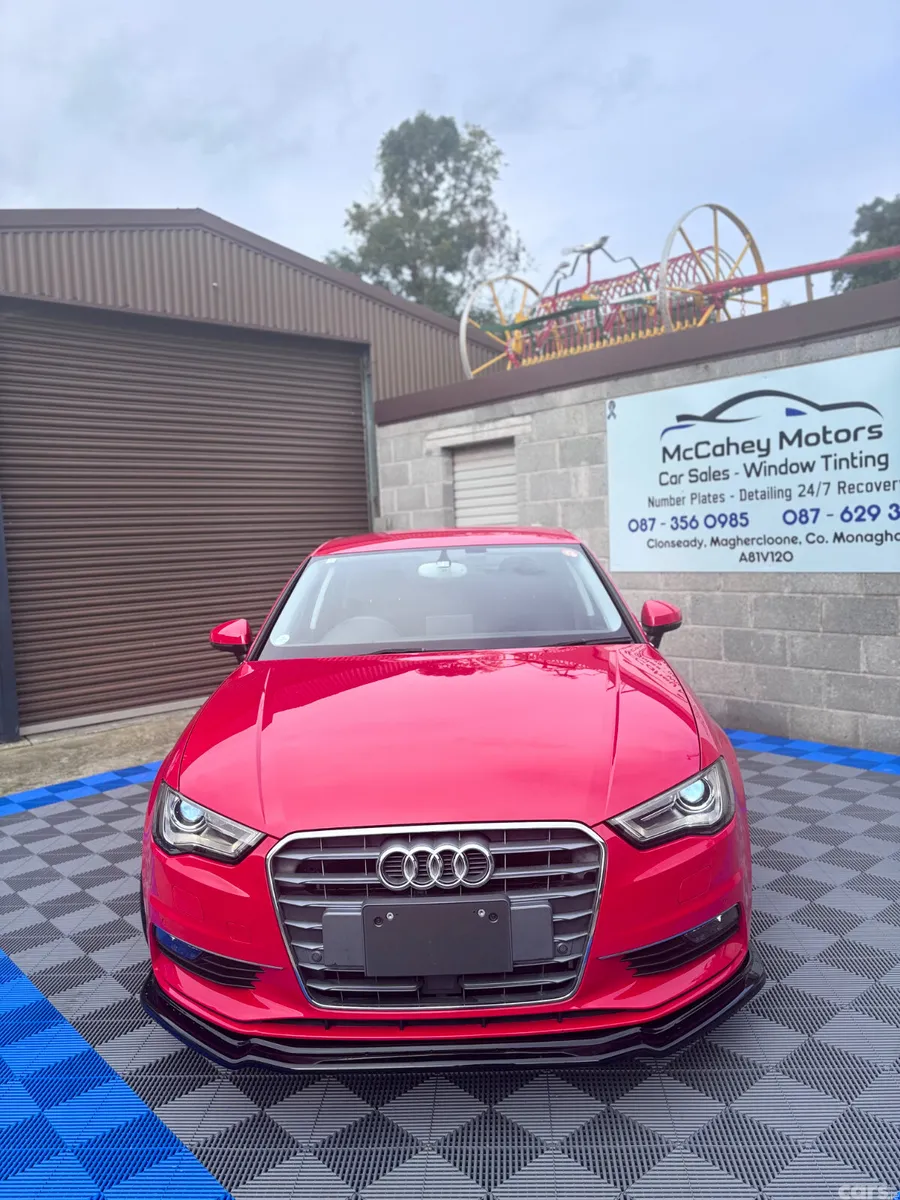 Audi A3 Saloon, Petrol, 2015, Red