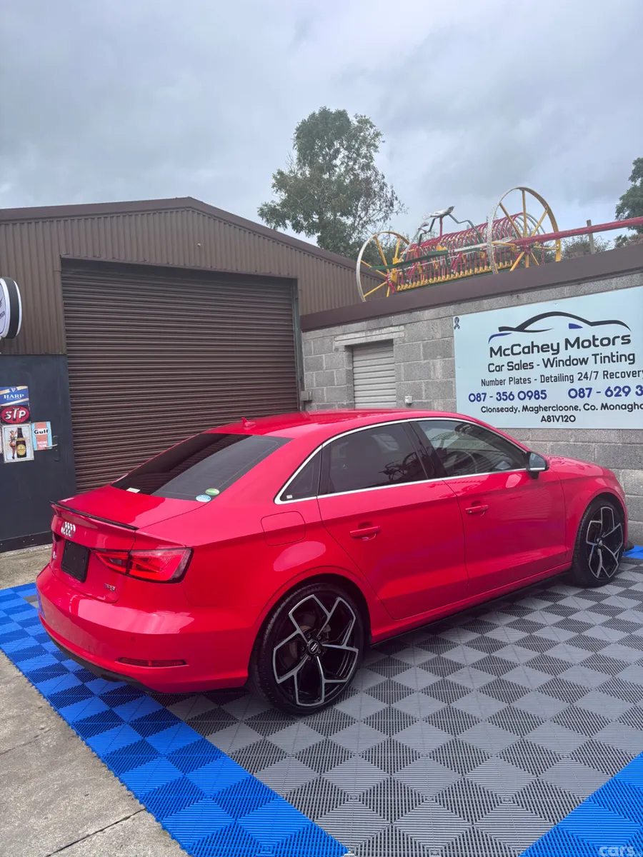 Audi A3 Saloon, Petrol, 2015, Red
