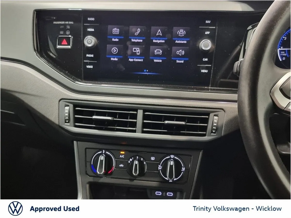 Volkswagen Polo Hatchback, Petrol, 2022, Grey