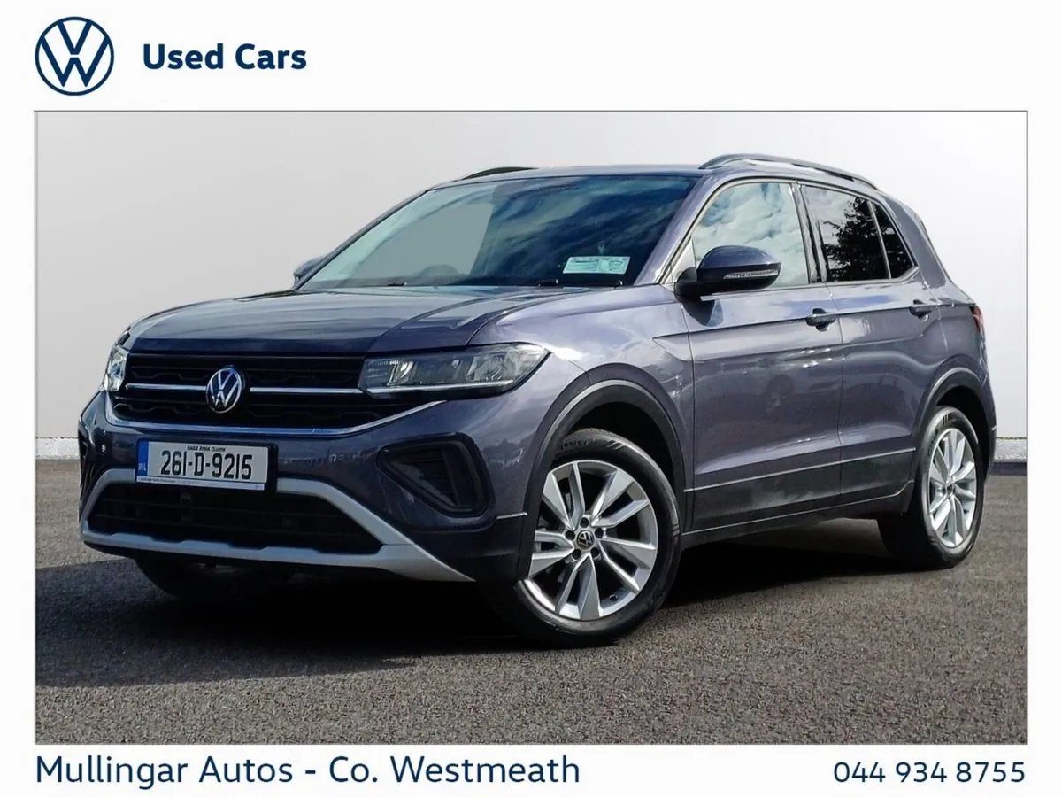 Volkswagen T-Cross SUV, Petrol, 2026, Grey