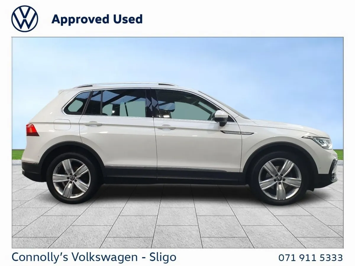 Volkswagen Tiguan SUV, Diesel, 2023, White