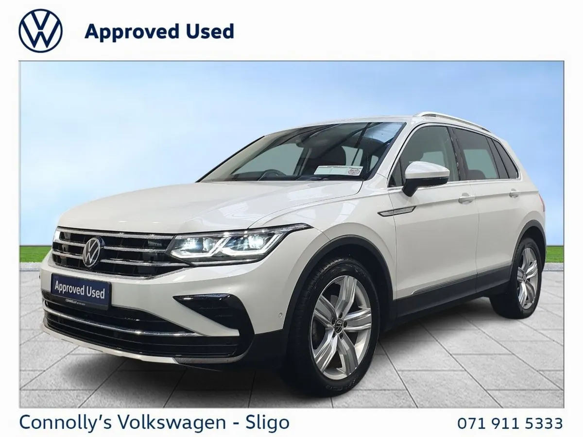 Volkswagen Tiguan SUV, Diesel, 2023, White