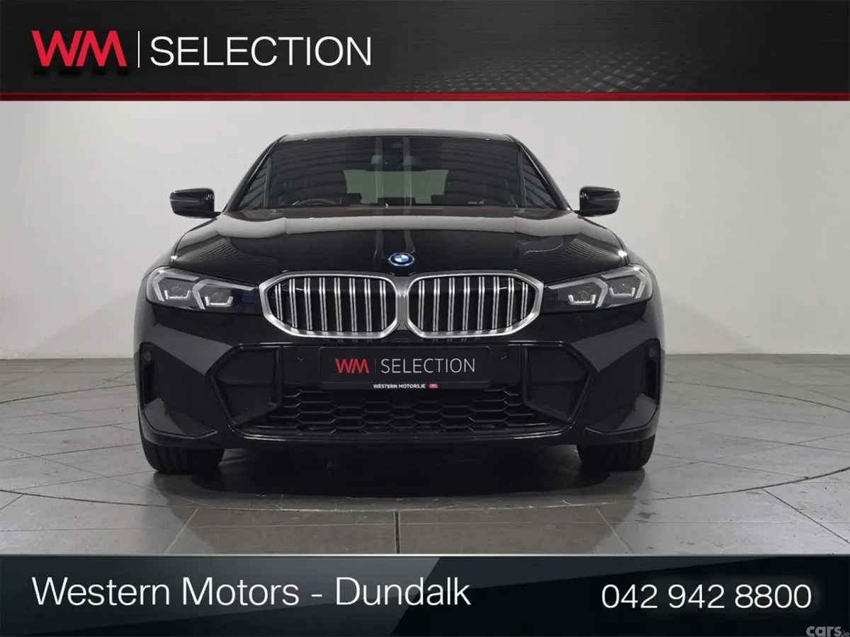 BMW 3-Series Saloon, Petrol Plug-in Hybrid, 2025, Black
