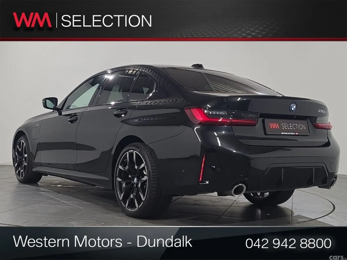 BMW 3-Series Saloon, Petrol Plug-in Hybrid, 2025, Black