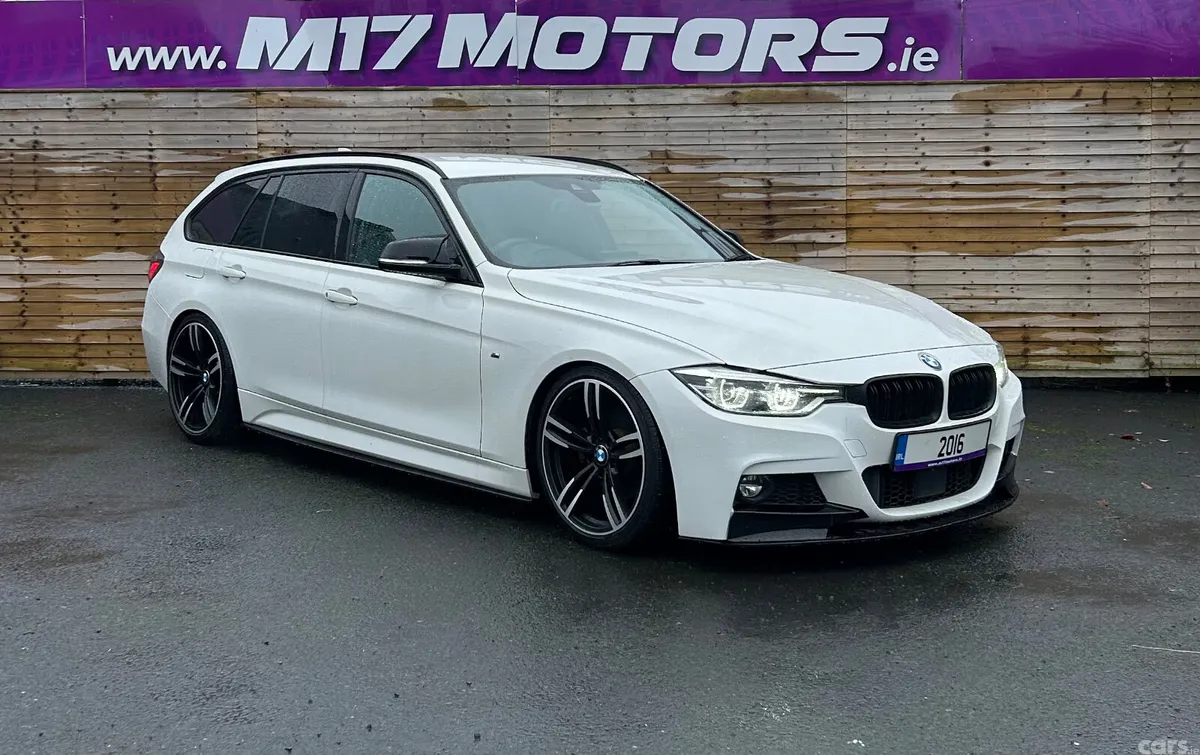 BMW 3-Series Estate, Diesel, 2016, White