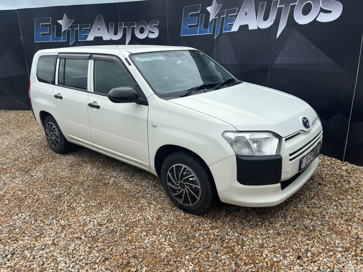 Toyota Probox Estate, Petrol Hybrid, 2021, White