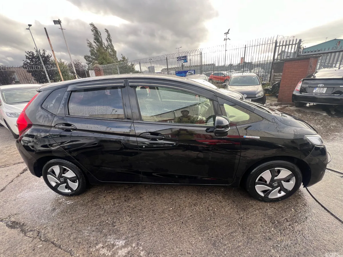 Honda Fit Hatchback, Petrol Hybrid, 2013, Black