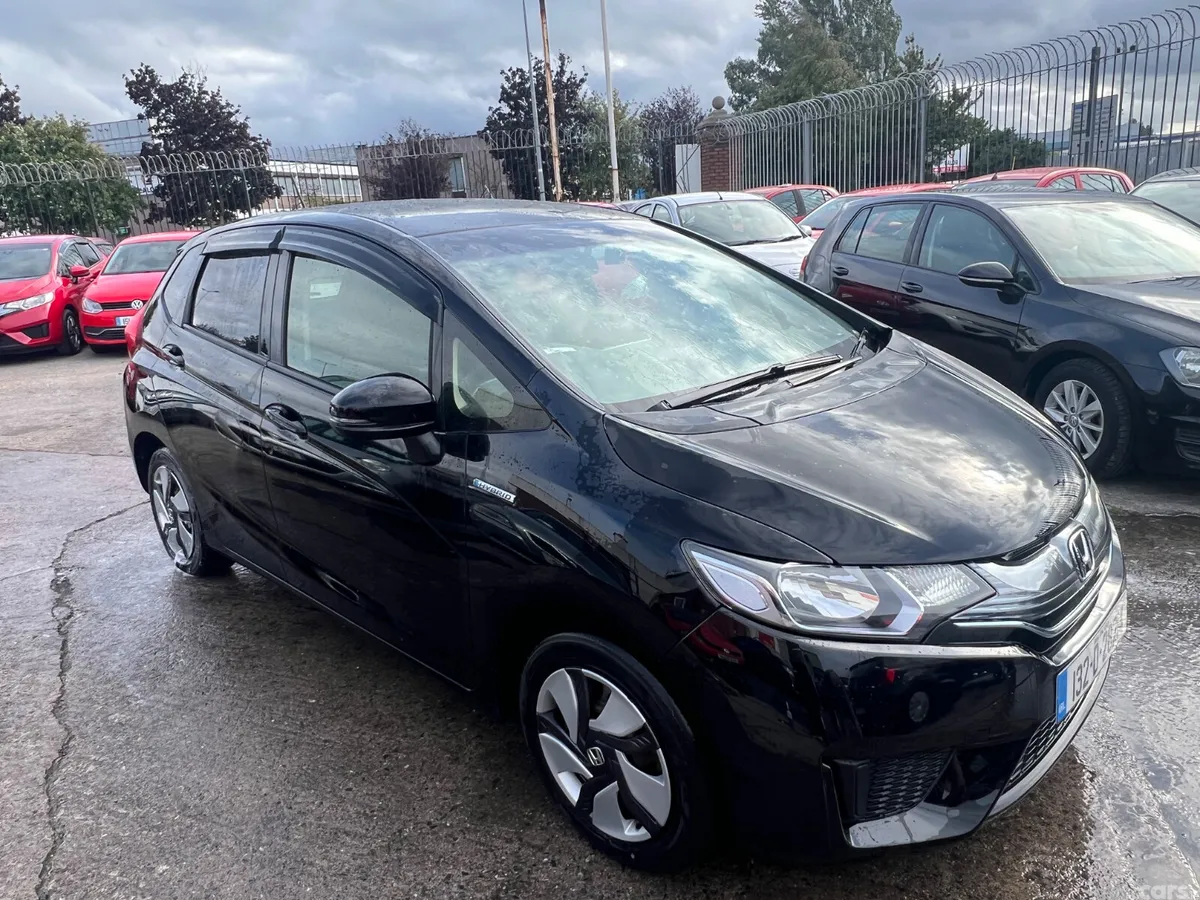 Honda Fit Hatchback, Petrol Hybrid, 2013, Black