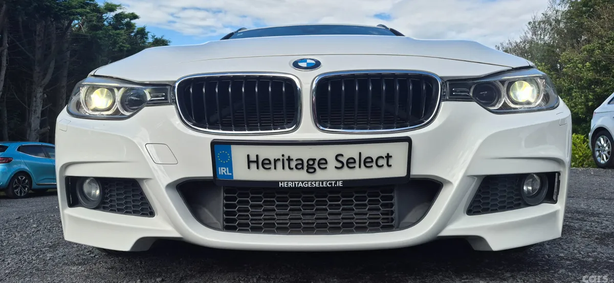 BMW 3-Series Estate, Diesel, 2014, White