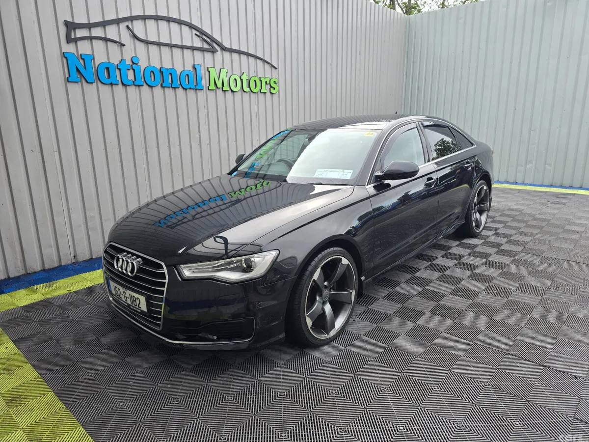 Audi A6 Saloon, Diesel, 2015, Black