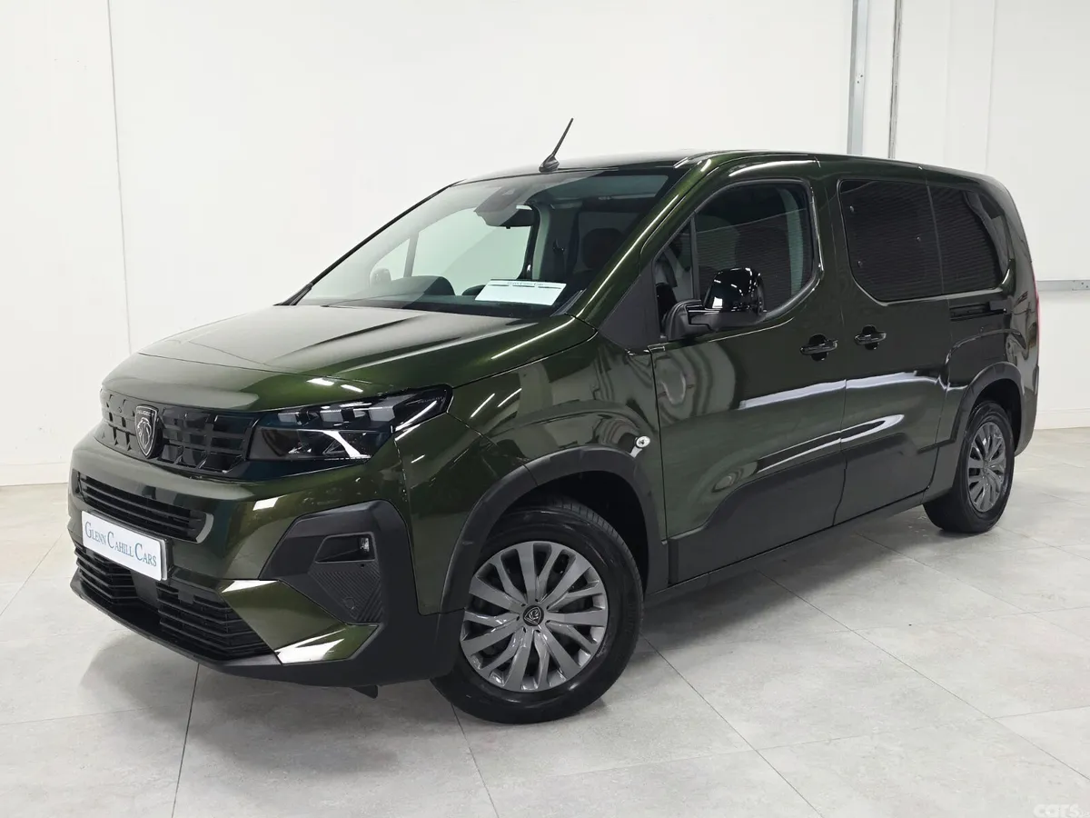 Peugeot Rifter MPV, Electric, 2025, Green