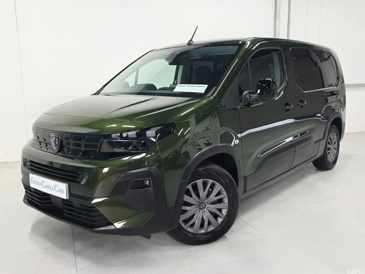 Peugeot Rifter MPV, Electric, 2025, Green