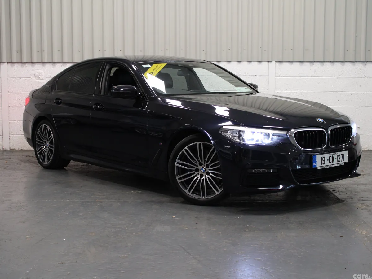 BMW 5-Series Saloon, Petrol Plug-in Hybrid, 2019, Black