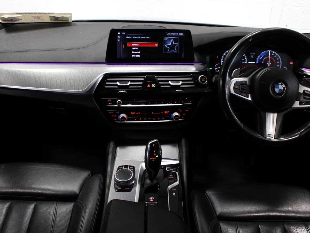 BMW 5-Series Saloon, Petrol Plug-in Hybrid, 2019, Black