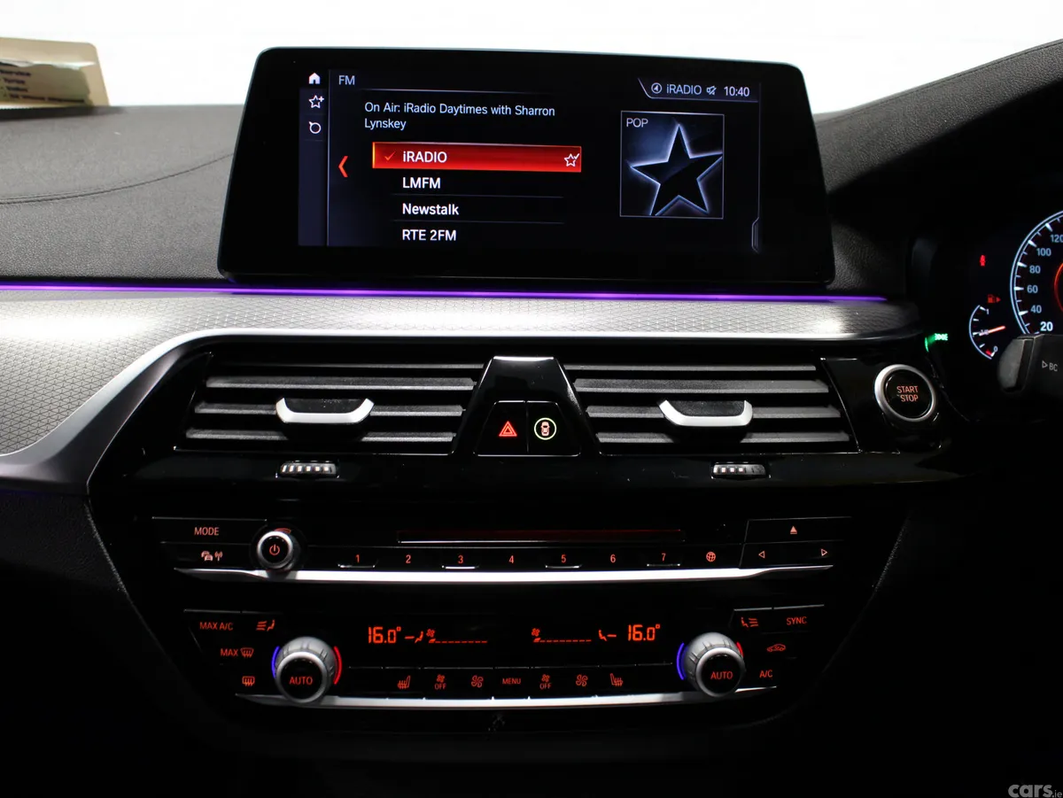 BMW 5-Series Saloon, Petrol Plug-in Hybrid, 2019, Black