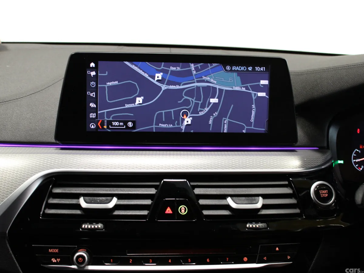 BMW 5-Series Saloon, Petrol Plug-in Hybrid, 2019, Black
