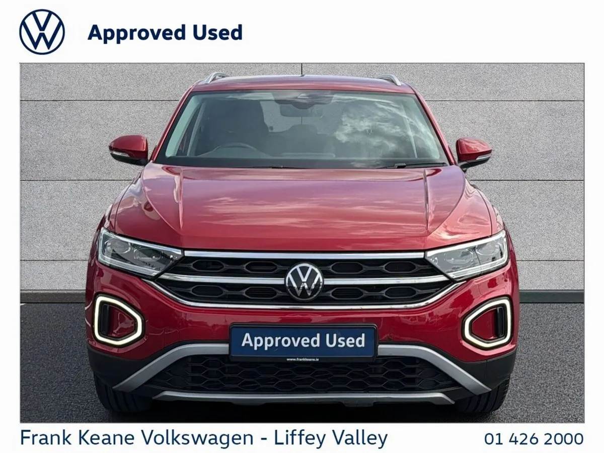 Volkswagen T-Roc SUV, Petrol, 2023, Red