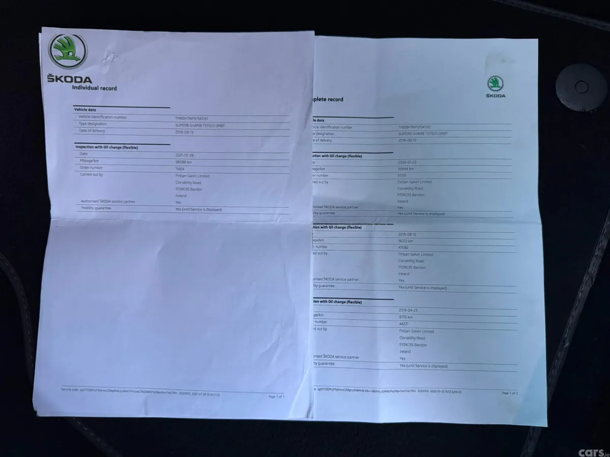 Skoda Superb Saloon, Diesel, 2018, White