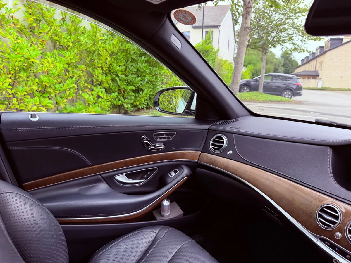 Mercedes-Benz S-Class Saloon, Petrol Hybrid, 2015, White